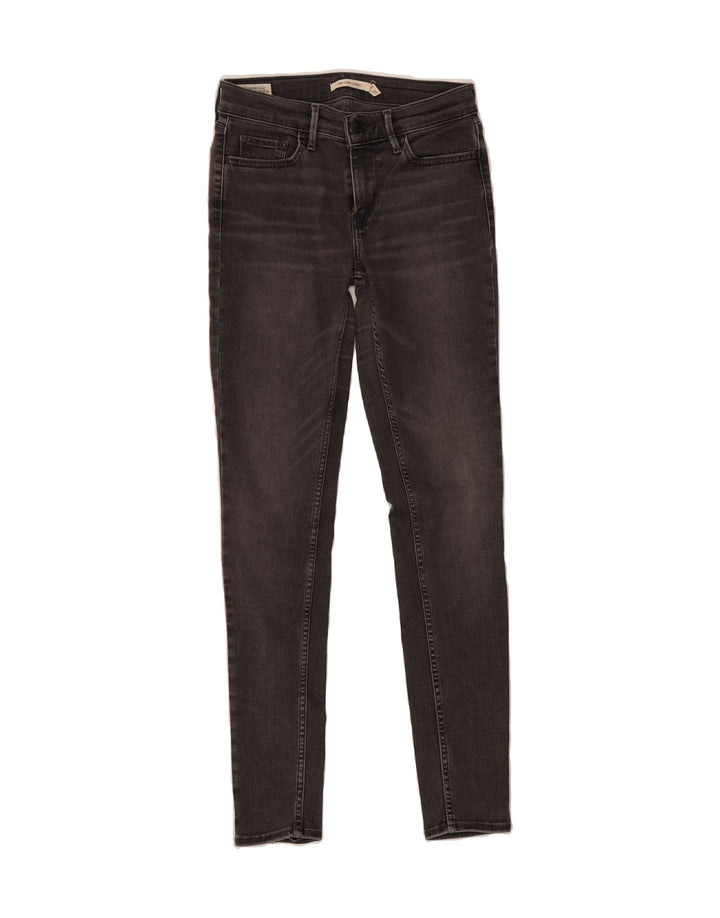 LEVI'S Womens 710 Super Skinny Jeans W27 L30 Grey Vintage Levi's and Second-Hand Levi's from Messina Hembry 