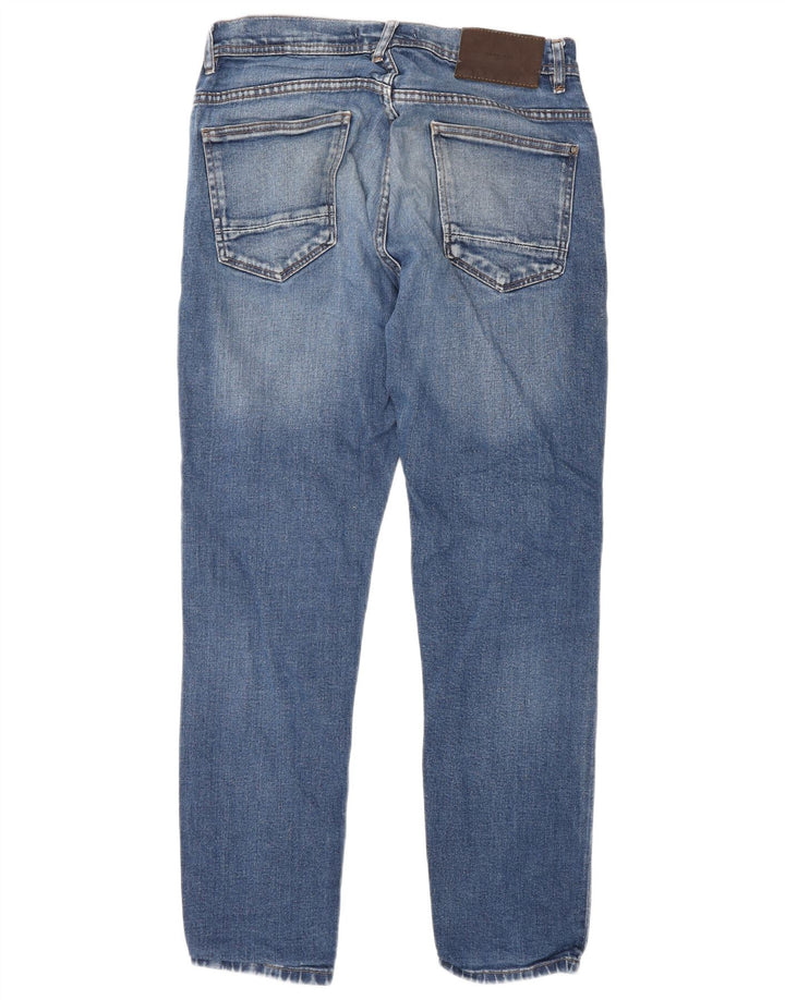 Zara Ανδρικό Slim Jeans EU 42 Large W32 L30 Blue
