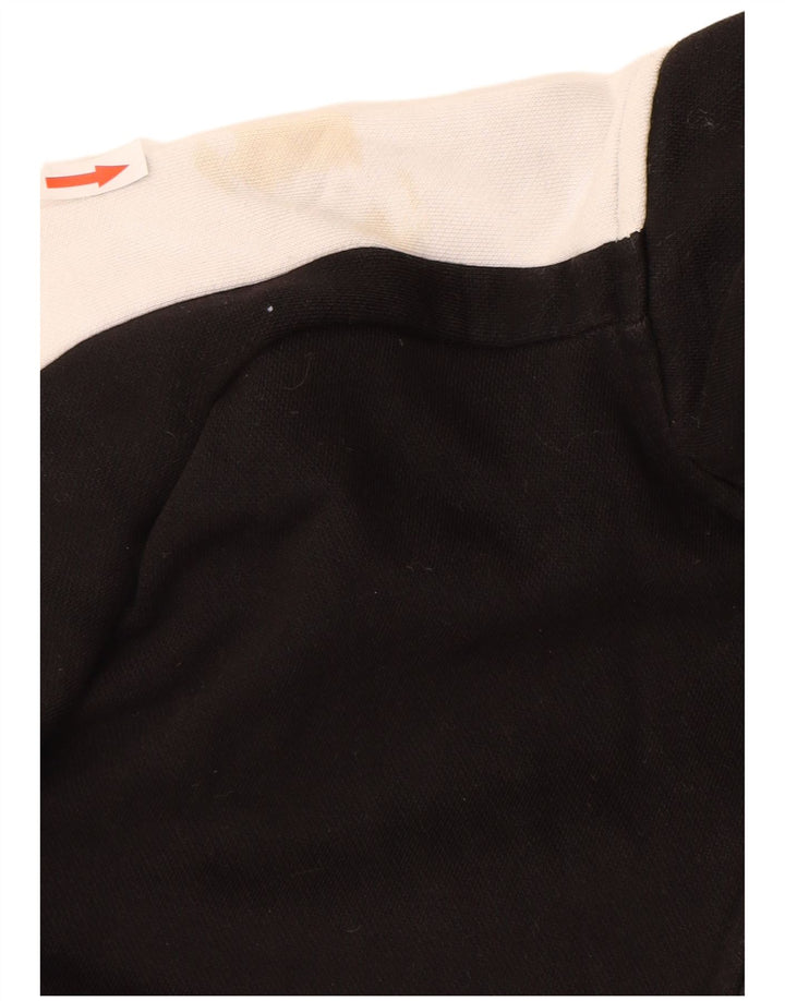 Ανδρική φόρμα PUMA Μπουφάν μεσαίου μαύρου χρώματος βαμβακερό