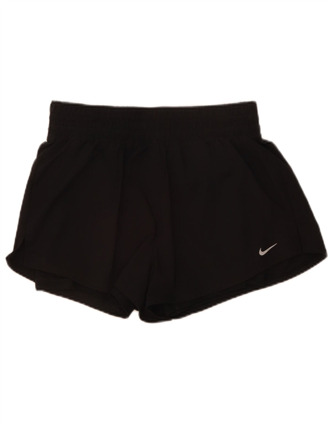 Γυναικείο αθλητικό σορτς Nike Dri Fit UK 12 μεσαίο μαύρο πολυεστέρα