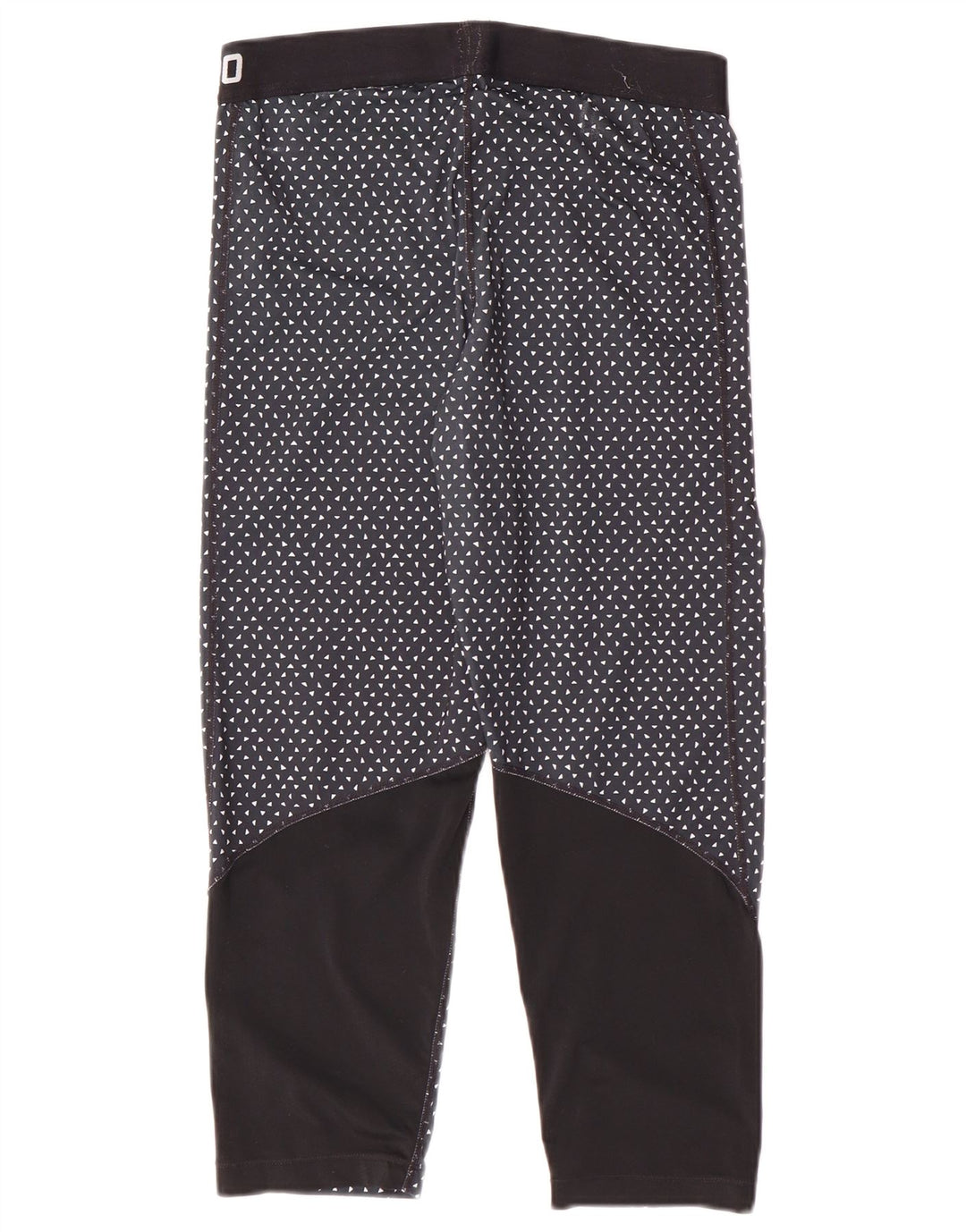 Γυναικεία γραφικά κολάν Nike Dri Fit UK 14 Large Navy Blue Spotted Sports