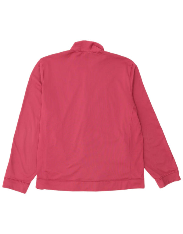 Champion Womens Easy Fit Top Jacket UK 18 XL Pink Polyester