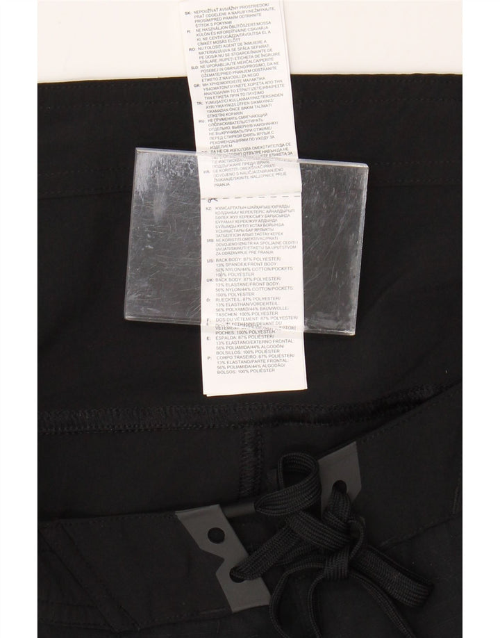 Ανδρικό σορτς κολύμβησης REEBOK μεγάλο μαύρο πολυεστέρα