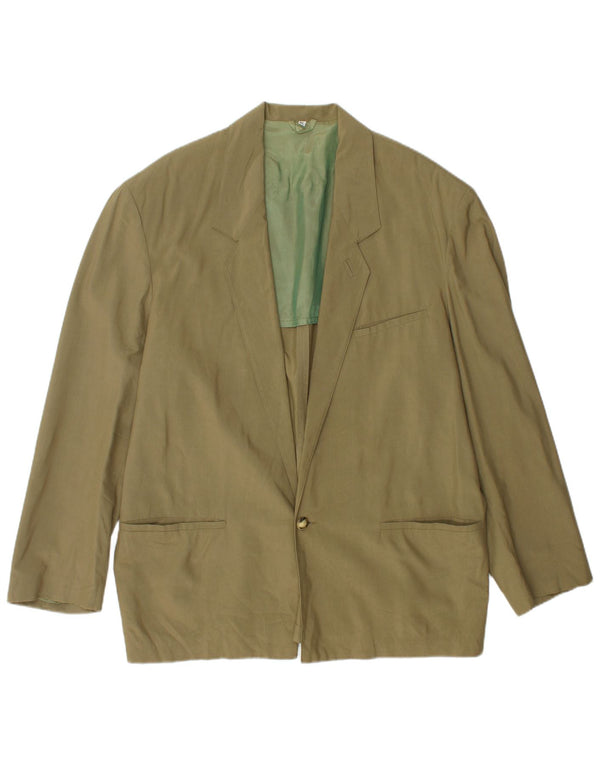 LEGEND Ανδρικό σακάκι σακάκι με 1 κουμπί UK 42 XL Χακί