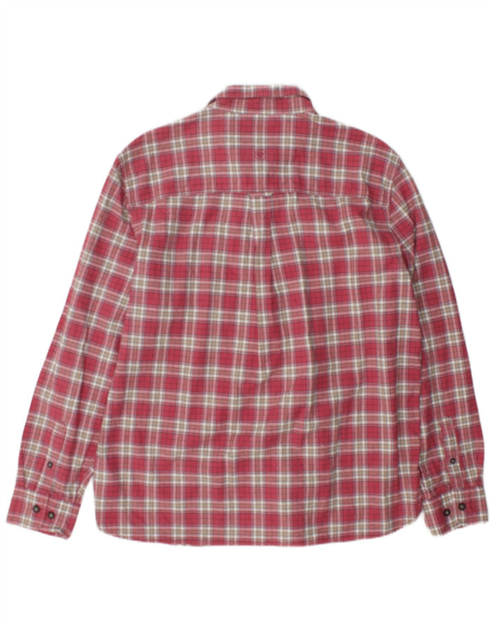 Fat Face Ανδρικό πουκάμισο Regular Fit XL Red Check Cotton