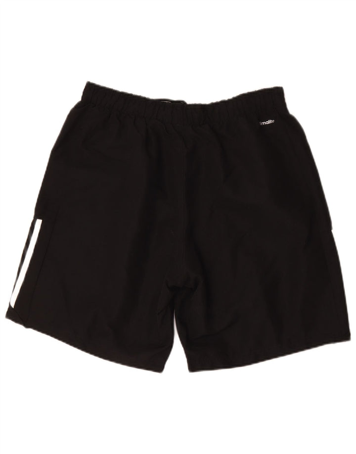 Ανδρικό σορτς Adidas Climalite Sport μεγάλο μαύρο πολυεστέρα