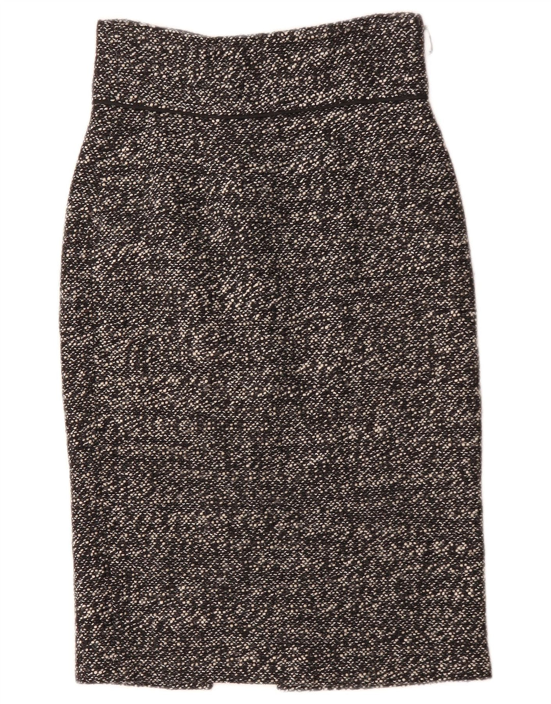 Zara Γυναικεία Pencil Φούστα Μικρή W26 Μαύρη Ακρυλική με φλύκταινες