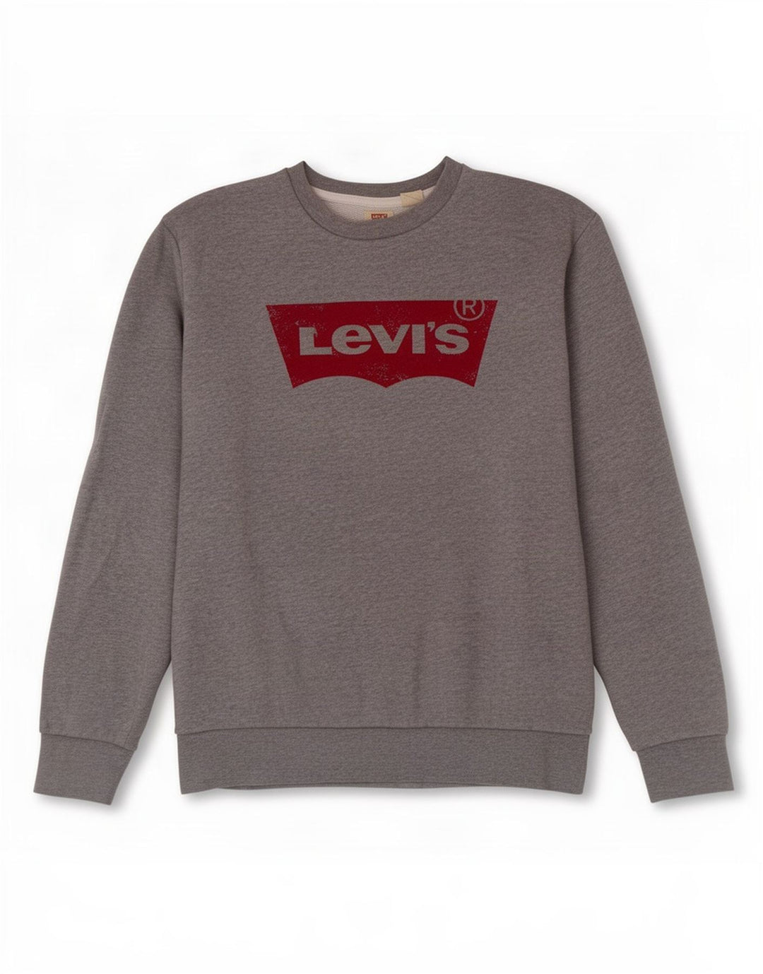 Ανδρικό γραφικό φούτερ Levi's Μικρό γκρι βαμβακερό