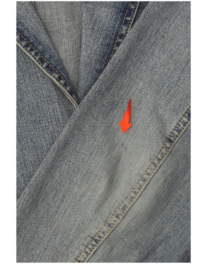 ESPRIT Γυναικείο τζιν μπλέιζερ τζιν μπουφάν UK 16 μεγάλο βαμβακερό