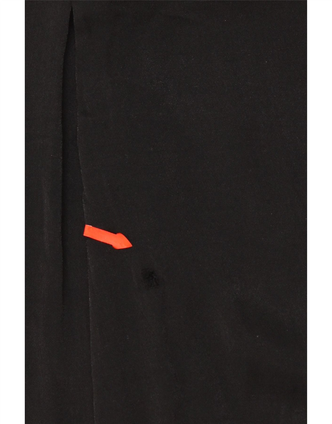 Zara Γυναικείο πουκάμισο 3/4 με μανίκια Crop μπλούζα UK 14 Medium Black