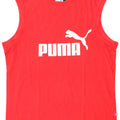 Ανδρικό γραφικό γιλέκο PUMA μεσαίο κόκκινο