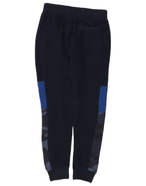 Παγκάκι για αγόρια αθλητικά παντελόνια Joggers 11-12 ετών Navy Blue Colorblock