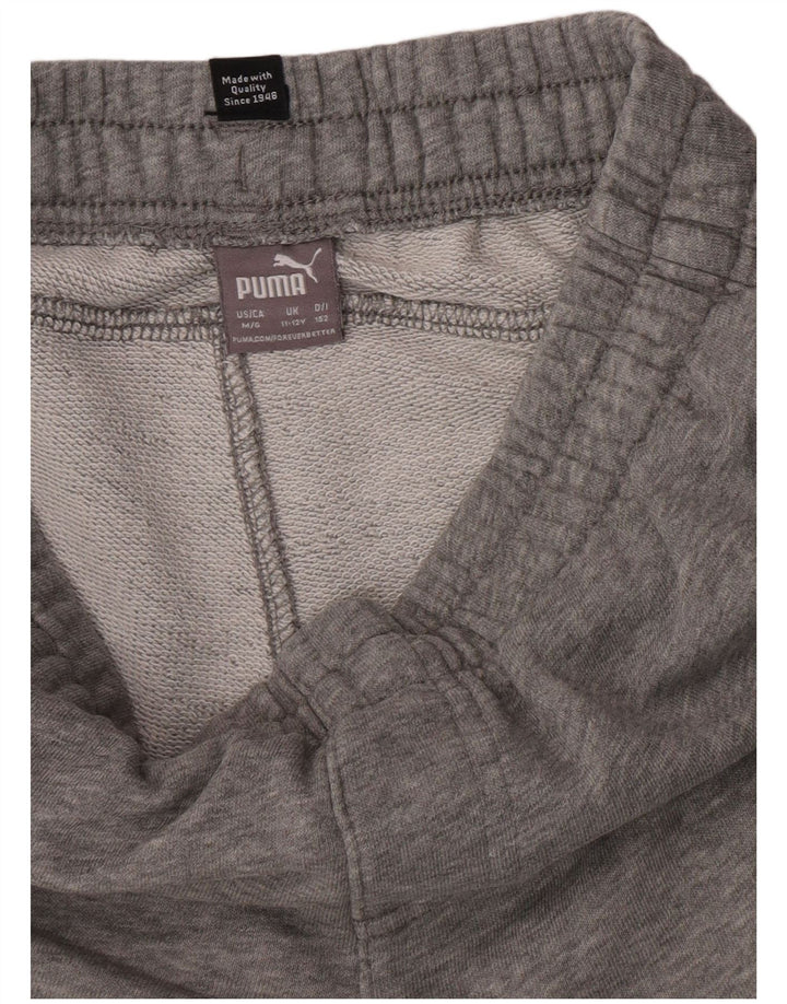 Puma Boys Sport σορτς 11-12 ετών Γκρι