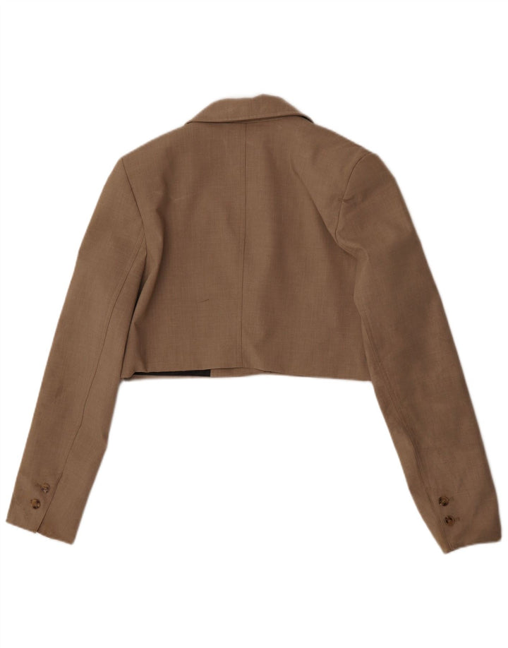 Zara Γυναικείο μπουφάν Bolero UK 10 Small Brown