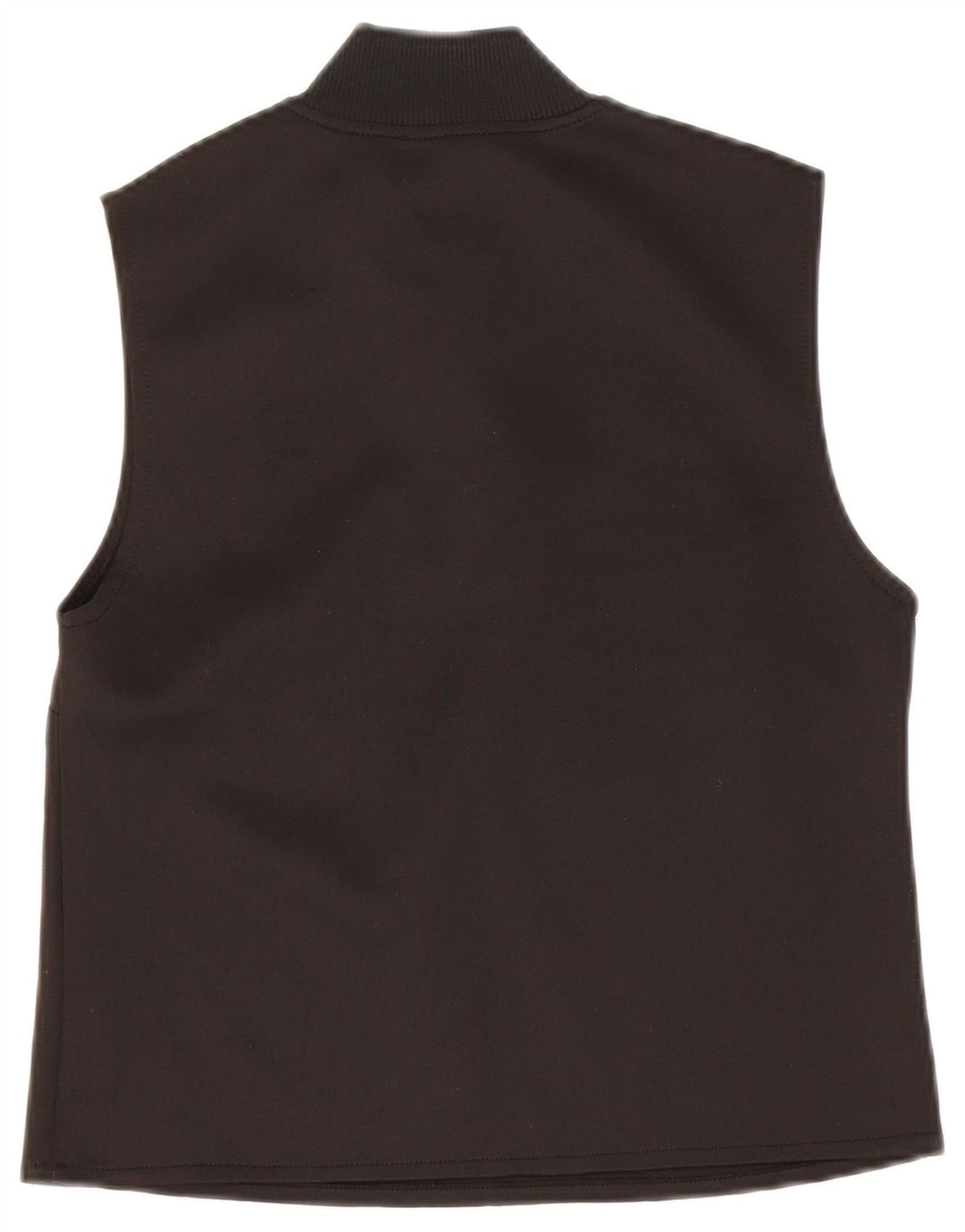 Zara Γυναικείο Crop Top UK 12 Medium Black Cotton