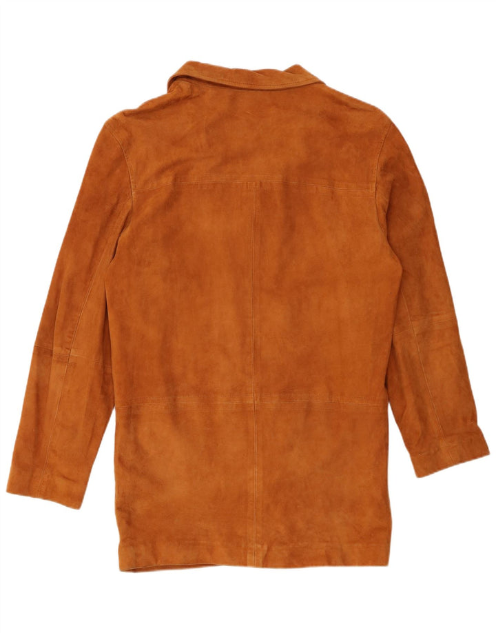 Ανδρικό Suede Jacket VINTAGE IT 52 XL Beige Leather