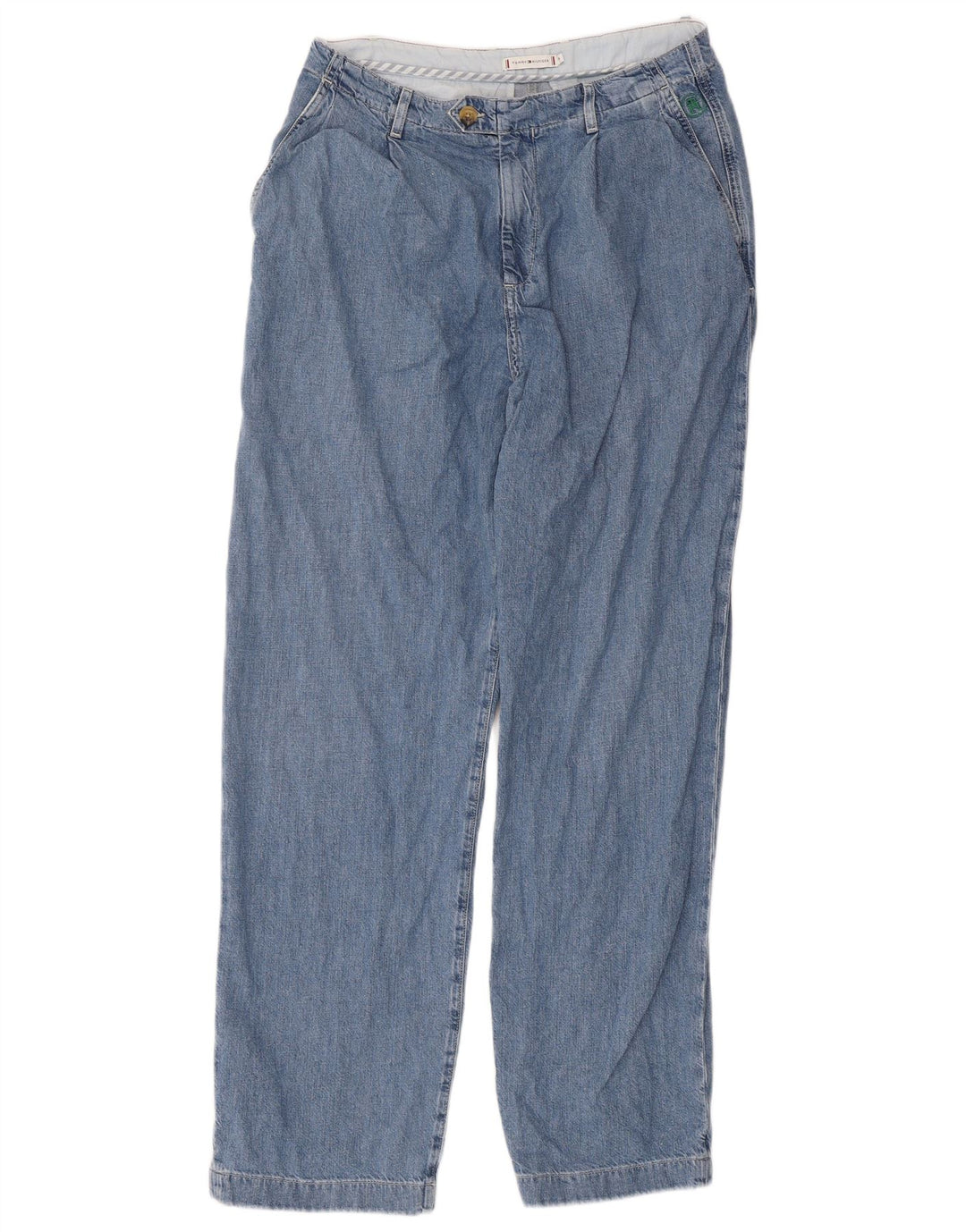 TOMMY HILFIGER Γυναικείο ίσιο τζιν EU 38 Medium W32 L31 Μπλε βαμβακερό