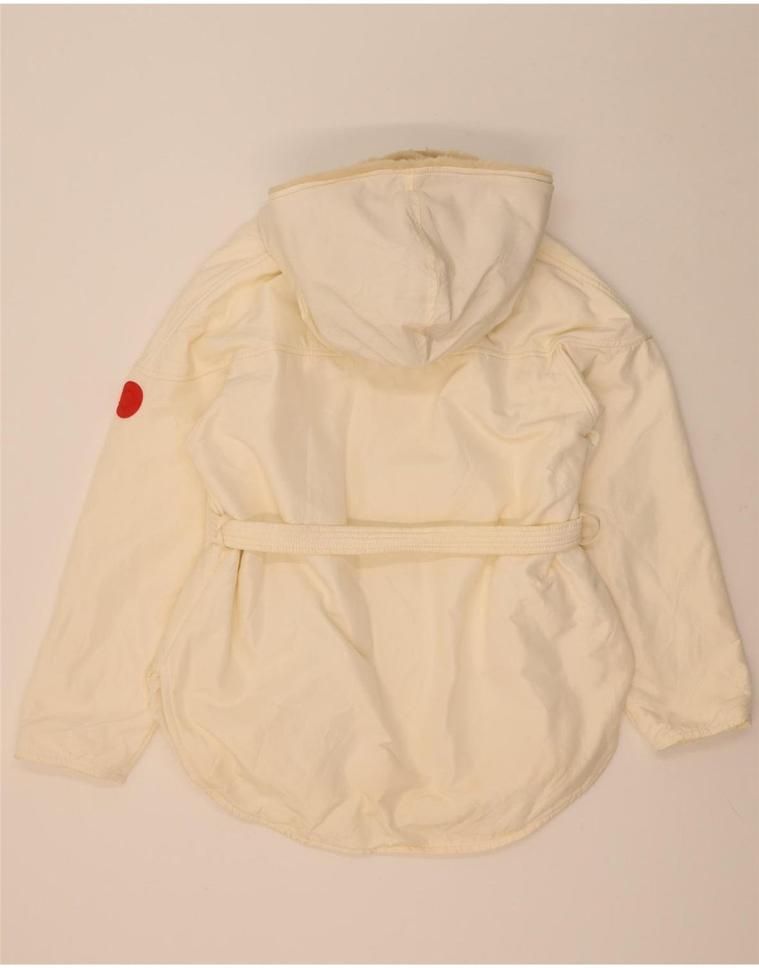 Ice Womens Hooded Anorak Jacket UK 16 Large White Polyamide