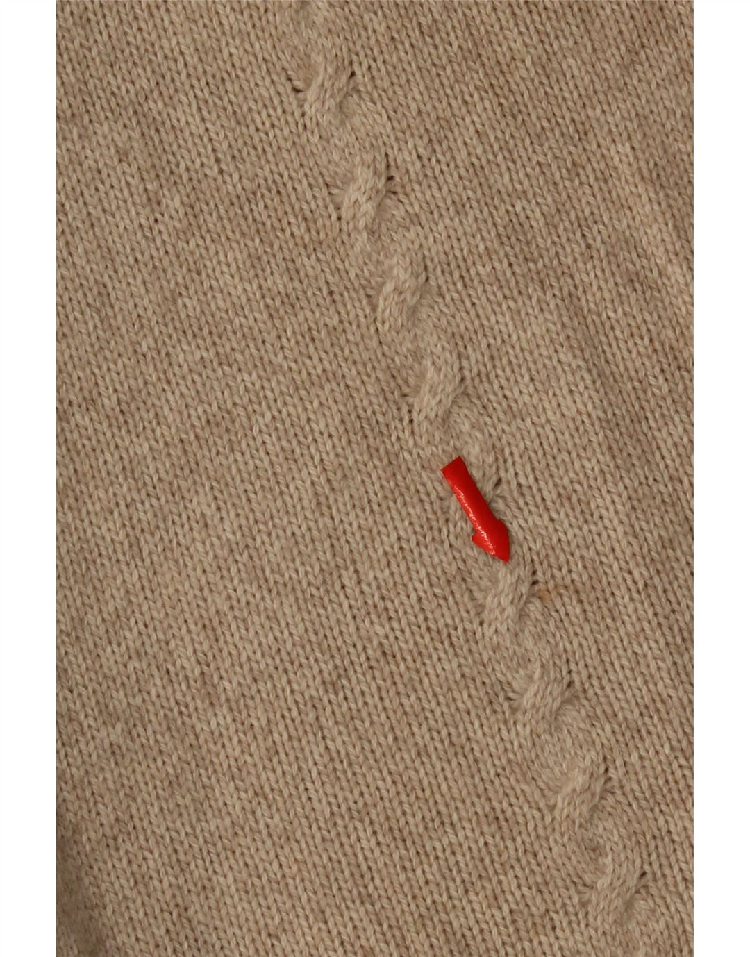 Massimo Dutti Γυναικείο πουλόβερ με ζακέτα UK 10 Small Beige