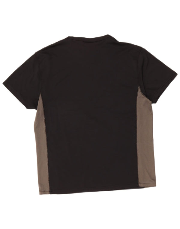 Ανδρικό T-Shirt Reebok Top Medium Black Colourblock