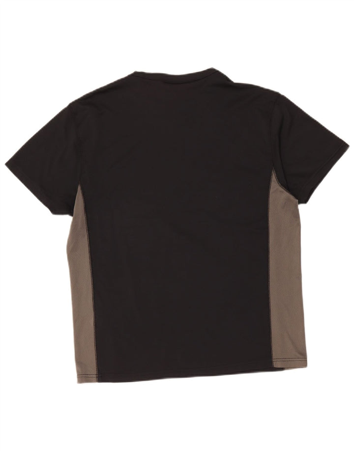 Ανδρικό T-Shirt Reebok Top Medium Black Colourblock