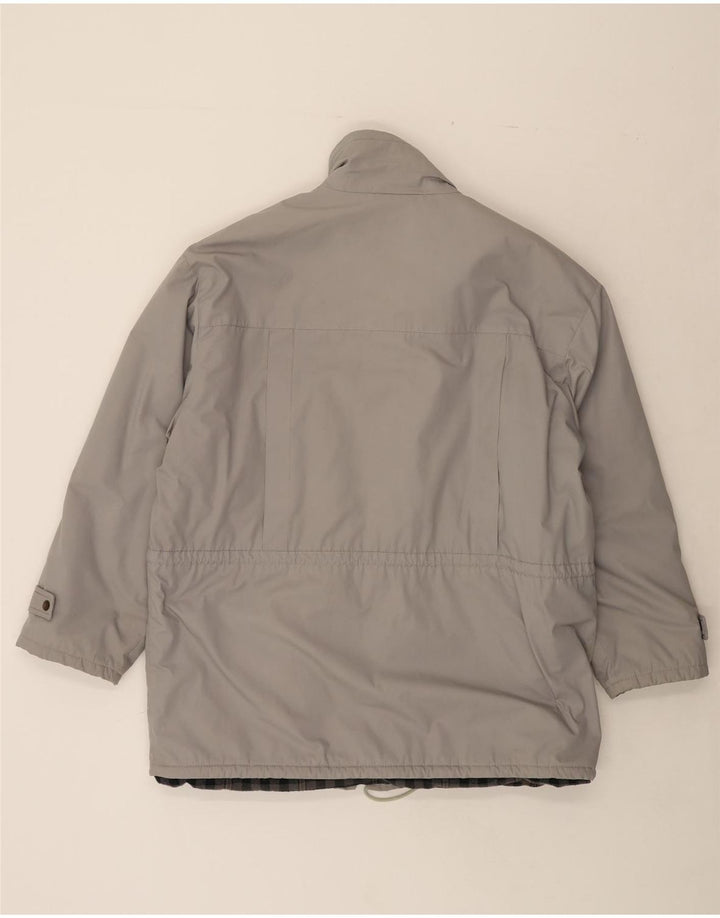 C&A Mens Windbreaker Jacket UK 42 XL Grey Polyester Vintage C&A and Second-Hand C&A from Messina Hembry 