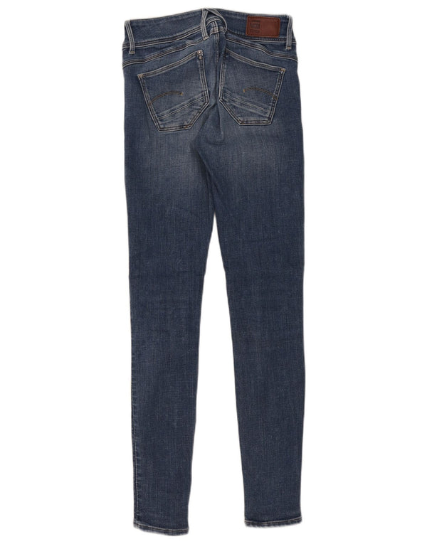 G-Star Γυναικείο Τζιν Lynn Super Skinny W25 L30 Μπλε βαμβακερό