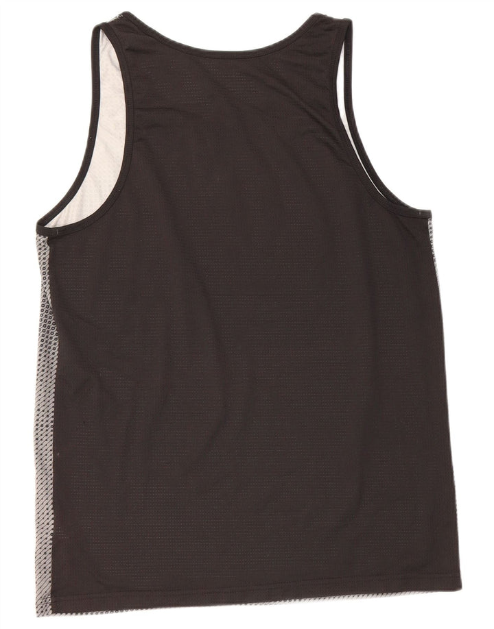 Adidas Ανδρικό γιλέκο Climacool Top Medium μαύρο ριγέ πολυεστέρας