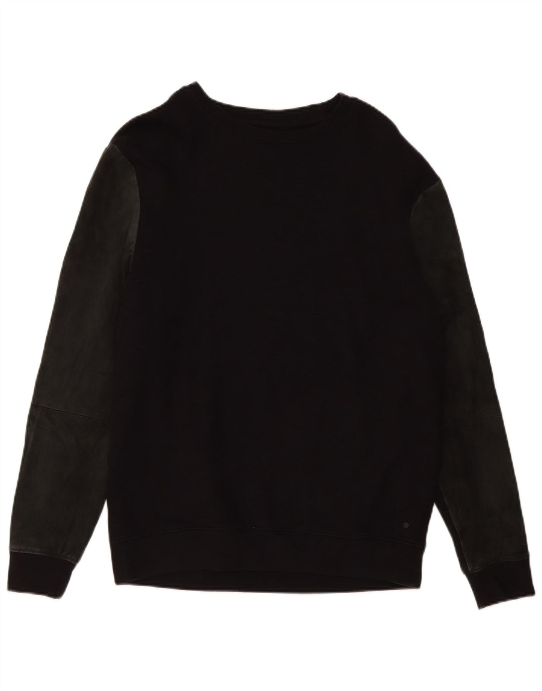 Ανδρικό φούτερ All Saints Jumper Μεσαίο μαύρο χρώμα, βαμβακερό