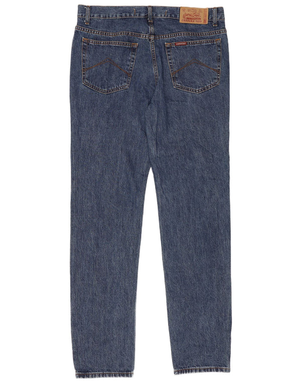 Carrera Mens 700 Regular Straight Jeans W36 L34 Μπλε Βαμβακερό