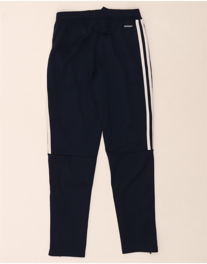 Παντελόνι αθλητικής φόρμας ADIDAS Boys Aeroready 11-12 ετών Navy Blue Polyester
