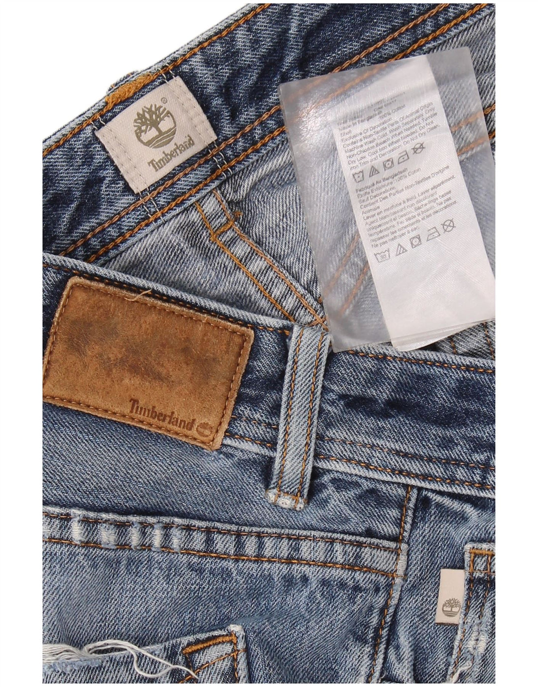 TIMBERLAND Ανδρικό τζιν ίσιο W34 L31 Μπλε βαμβακερό