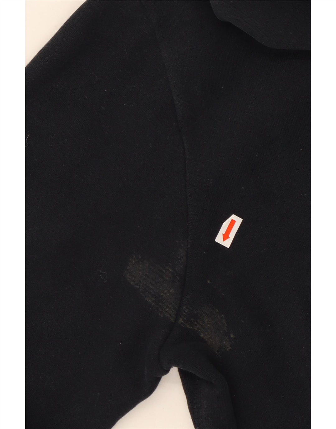 Γυναικείο γραφικό κουκούλα SUPERDRY UK 18 XL Μαύρο βαμβακερό