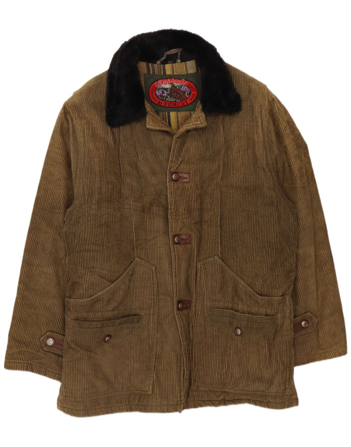 Ανδρικό κοτλέ μπουφάν Tomcat UK 38 Medium Khaki Colourblock Cotton