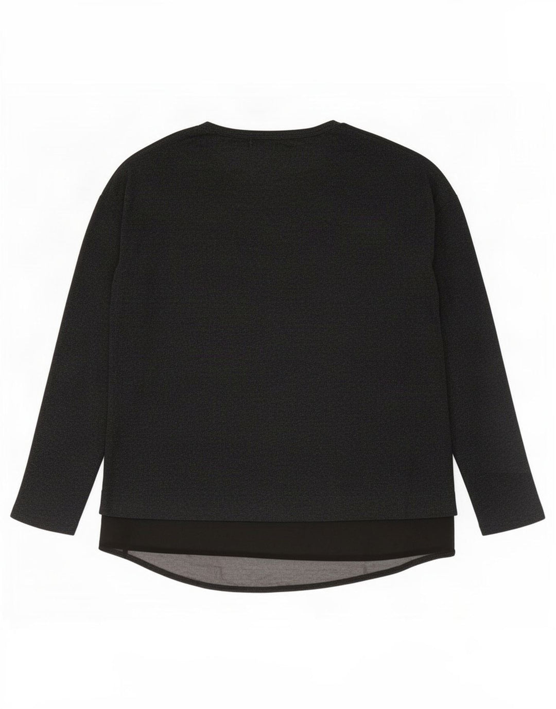Zara Γυναικείο τοπ μακρυμάνικο UK 10 Small Grey Colourblock
