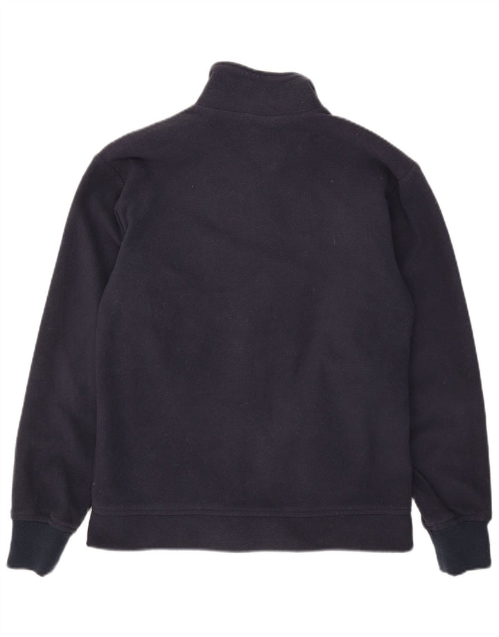 Champion Mens Fleece Jacket UK 38 Medium Navy Blue Polyester