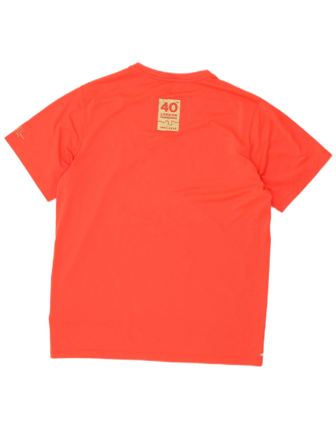 Ανδρικό γραφικό T-Shirt New Balance Top Large Red Polyester