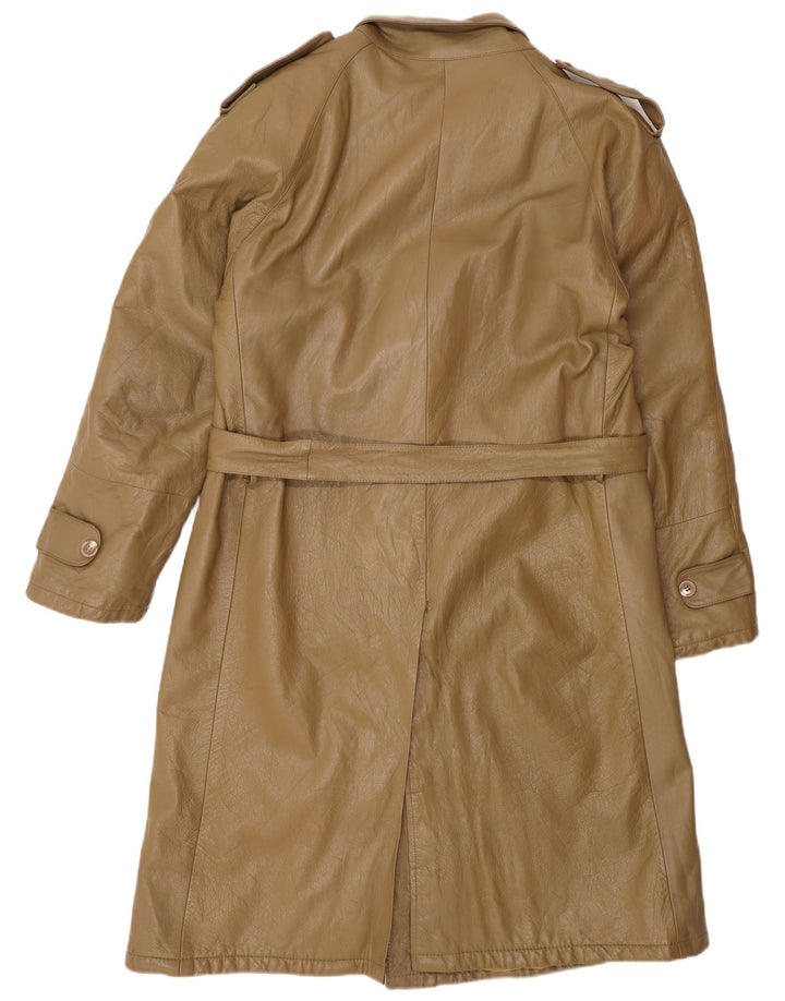 Vintage Ανδρική Δερμάτινη Καμπαρντίνα IT 46 Small Brown Leather