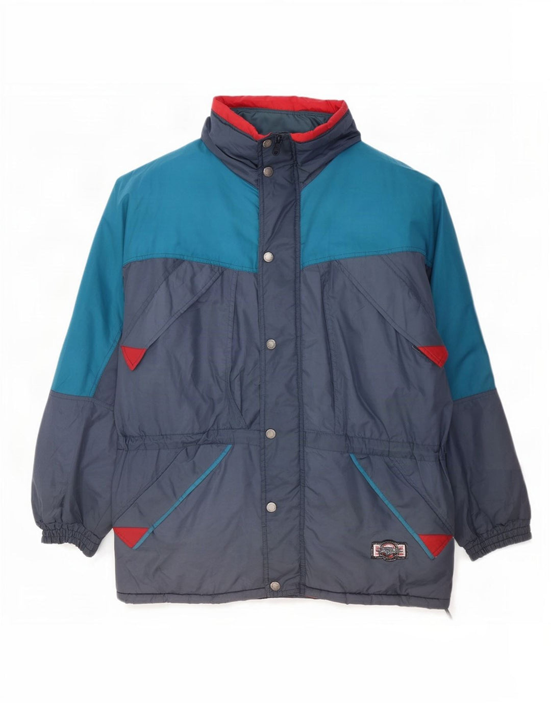 Brugi Ανδρικό μπουφάν σκι UK 42 XL Γκρι Colourblock