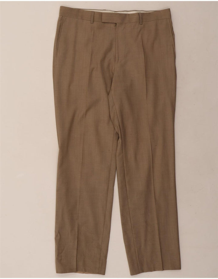 Ανδρικό ίσιο παντελόνι Hugo Boss W36 L31 Καφέ