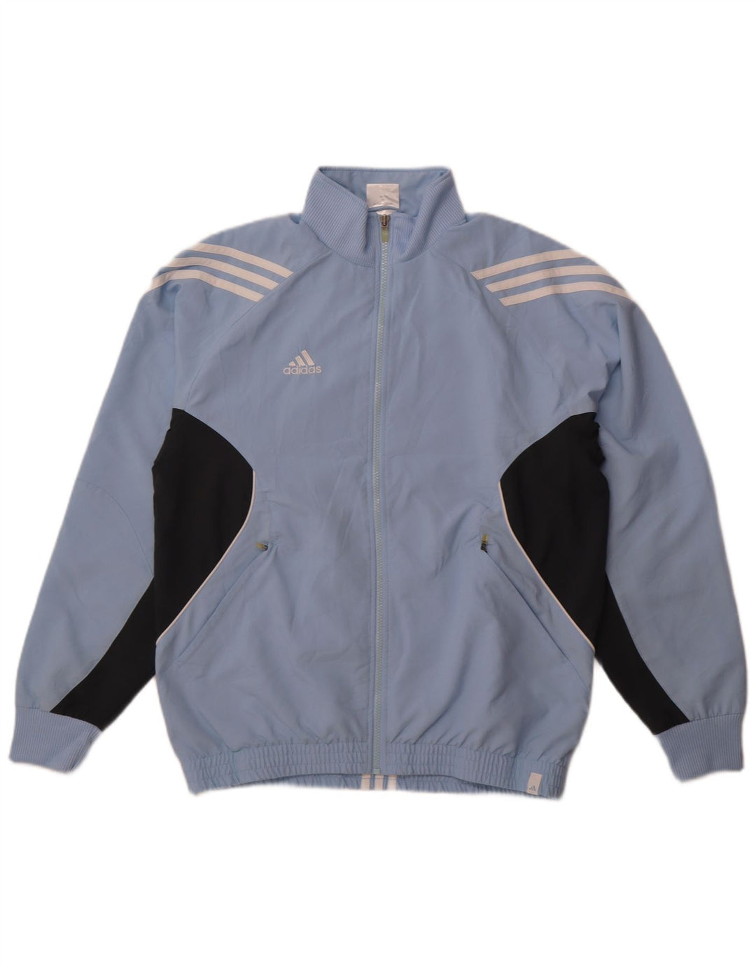 Ανδρική φόρμα Adidas Climalite Top Jacket UK 38/40 Medium Blue Colourblock