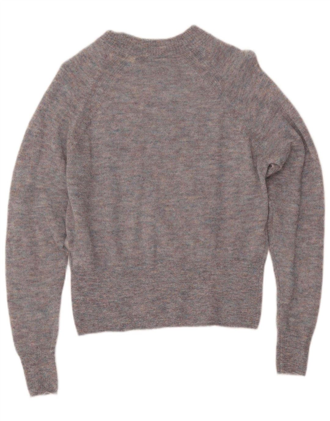 JACK WILLS Γυναικείο πουλόβερ με λαιμόκαυστο UK 10 Small Grey Flecked