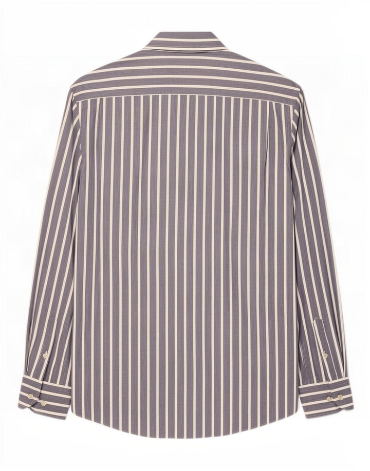 Ανδρικό πουκάμισο Massimo Dutti με μεγάλη μπλε ρίγα