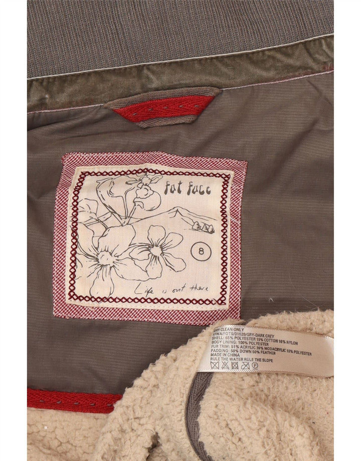 Fat Face Γυναικείο Gilet UK 8 Μικρός Γκρι Πολυεστέρας