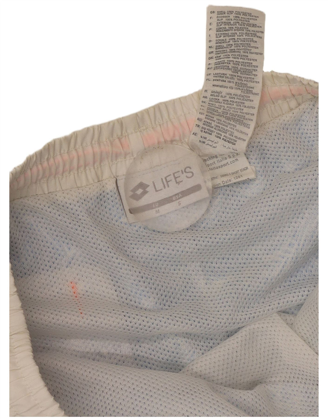 Lotto Ανδρικό σορτς κολύμβησης Μεσαίο μπλε φλοράλ πολυεστέρας