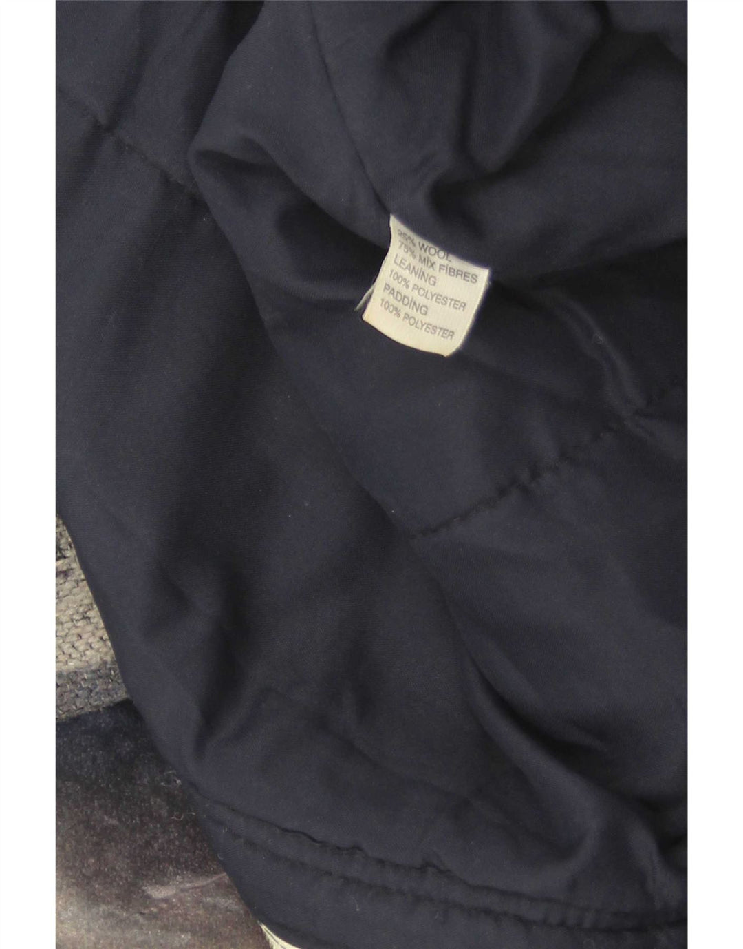 Vintage ανδρικό μπουφάν Duffle UK 40 Large Grey Fair Isle Wool