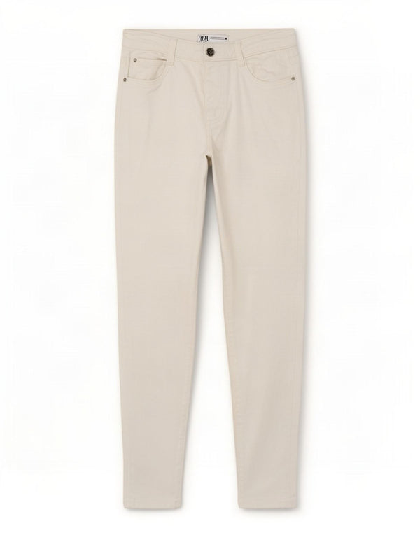 Zara Womens Skinny Jeans EU 36 XS W26 L28 White Cotton