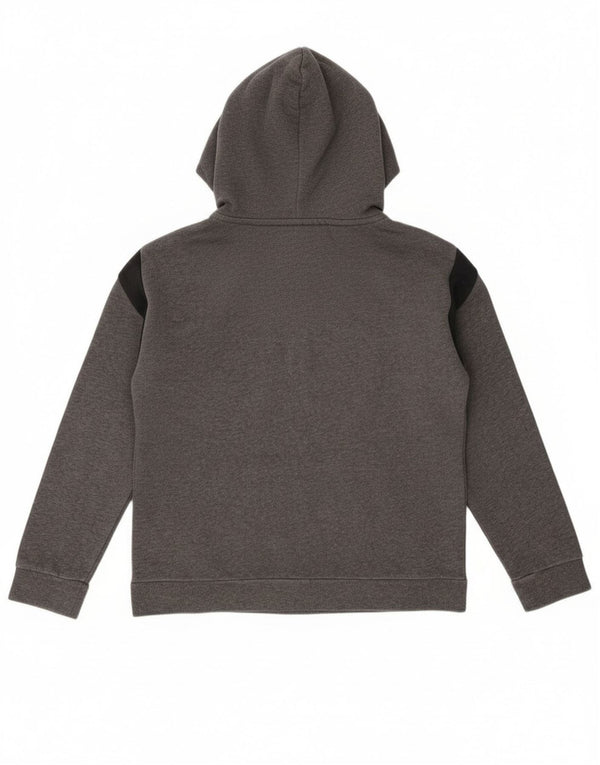 Nike Boys Air με φερμουάρ με κουκούλα με κουκούλα 13-14 ετών XL Γκρι βαμβακερό