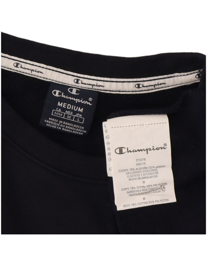 Ανδρικό γραφικό φούτερ Champion Jumper Medium Navy Blue Cotton