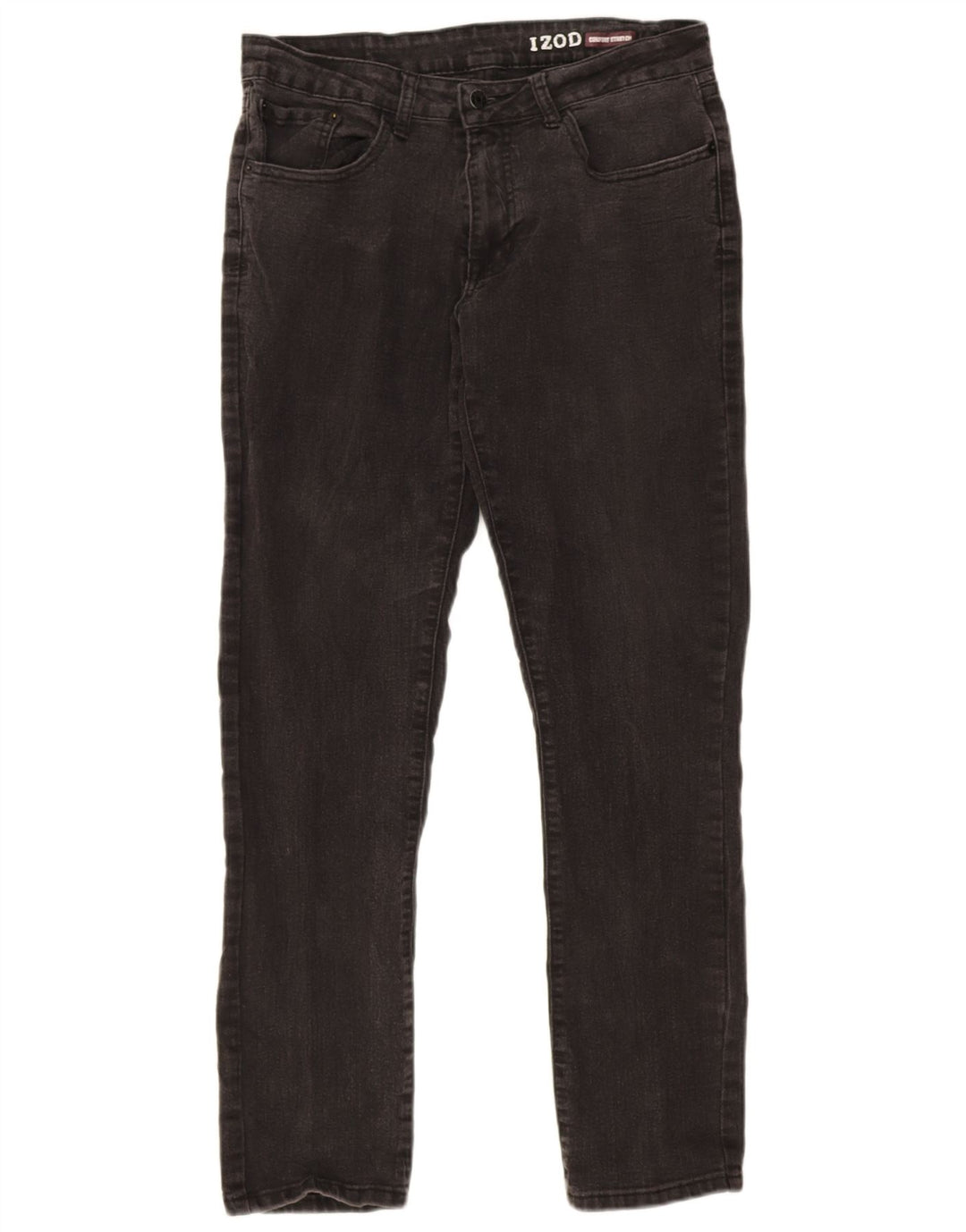 Γυναικείο Stretch τζιν Izod W32 L32 Γκρι βαμβακερό